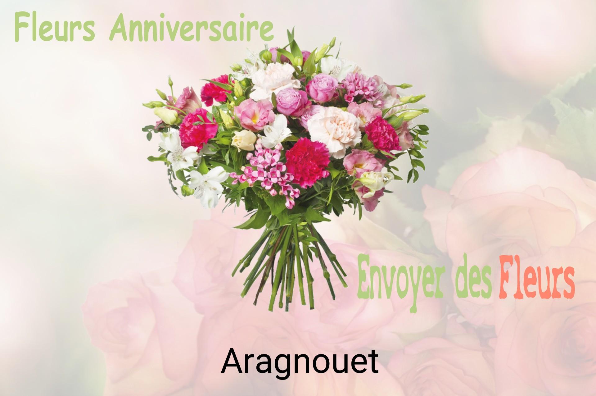 Bouquet de fleurs d’anniversaire livré à Aragnouet
